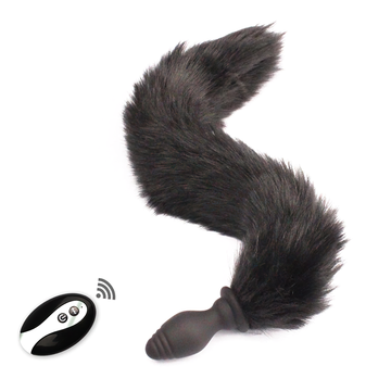 Fox Tail Anal Vibrator For Women / Erotic Female Butt Plug Vibrator / Sex Toys For Ladies - EVE's SECRETS